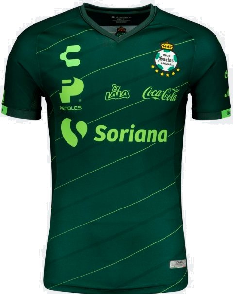 Camisa oficial Charly Santos Laguna 2019 2020 II jogador